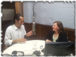 CEVICAS Group -Diego Barrientos- charla con Silvia sobre Seguridad en la Radio Nacional Argentina LRA-13